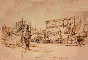 Mint, Burduan Raja's Bazar -Prinsep-2