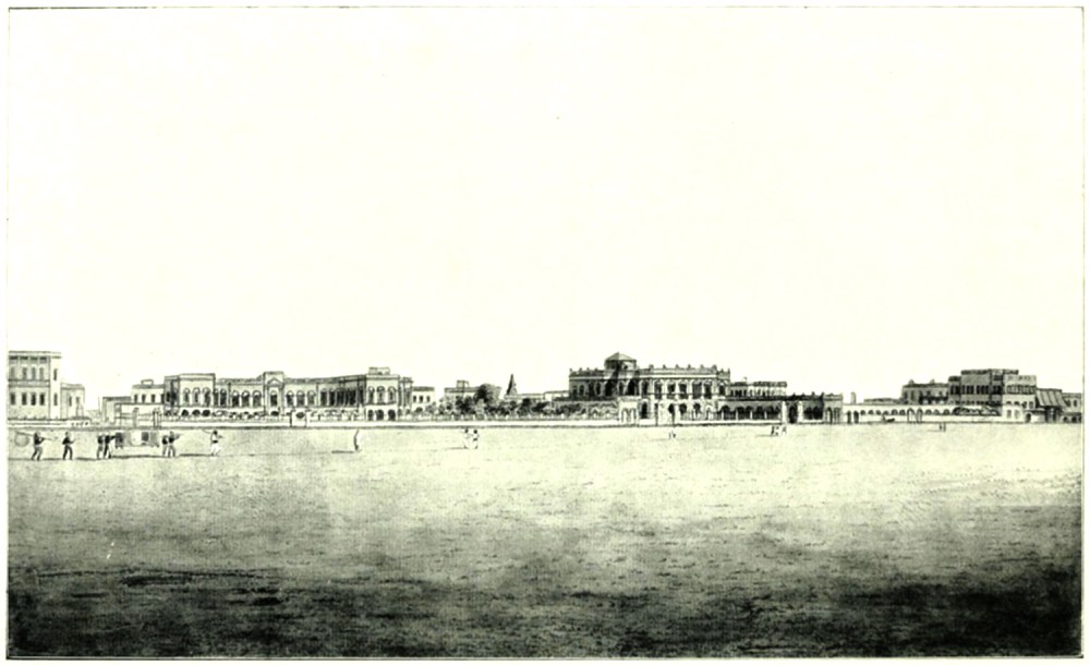 GOVERNMENT HOUSE AND COUNCIL HOUSE, CALCUTTA, 1794.