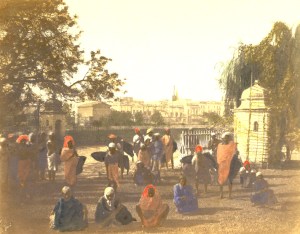 Tank Square and water carriers, Calcutta,1651-Fiebig-2